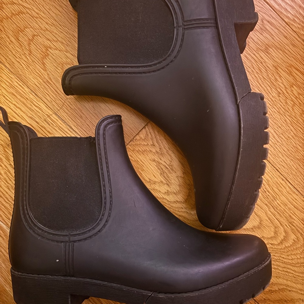 Jeffrey Campbell waterproof Women's Ankle Chelsea Boots 8